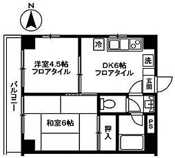 新生ハイツ 6階