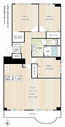 鎌倉ロジュマンC棟 3LDKの間取図画像