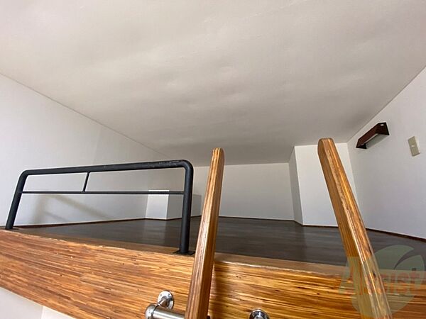 画像10:寝室はロフトです！広々としたスペースで落ち着けますね！
