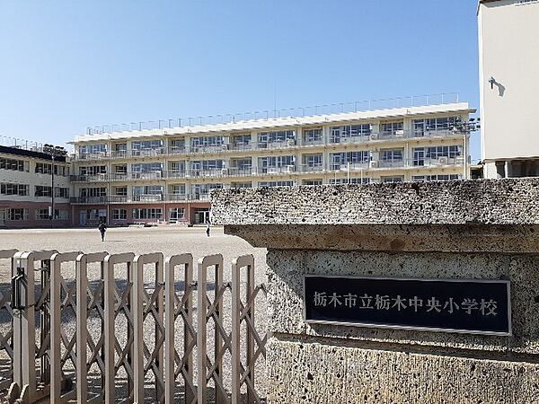 画像19:栃木市立栃木中央小学校まで750m