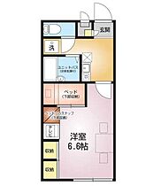 felice3 109 ｜ 新潟県上越市南城町１丁目2-2（賃貸アパート1K・1階・21.81㎡） その2