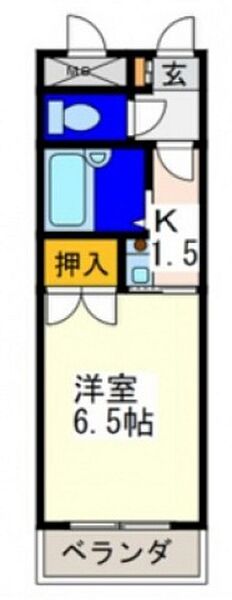 木原ビル ｜広島県広島市佐伯区海老園2丁目(賃貸マンション1K・2階・19.00㎡)の写真 その2