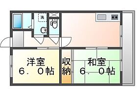 広島県福山市春日町７丁目（賃貸アパート2DK・2階・48.00㎡） その2