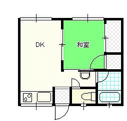 間取図画像 1DK