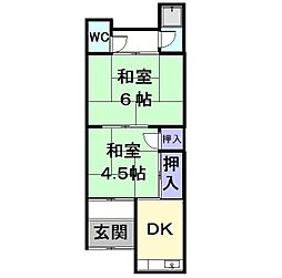 🉐敷金礼金0円！🉐中鴻池町2丁目文化