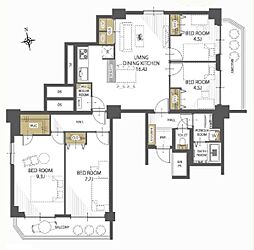 間取図画像 4LDK