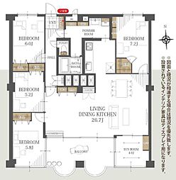 間取図画像 4LDK