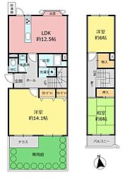 間取図画像 3LDK