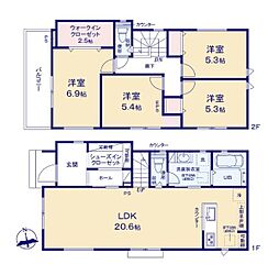 横浜市港南区上永谷３丁目の一戸建て