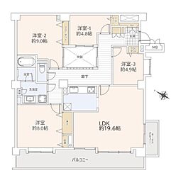 間取図画像 4LDK