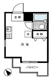 間取図画像 ワンルーム