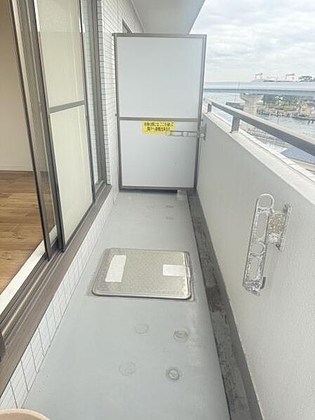 南向きバルコニー