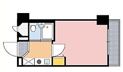 エスポワール岸根公園 1Kの間取図画像