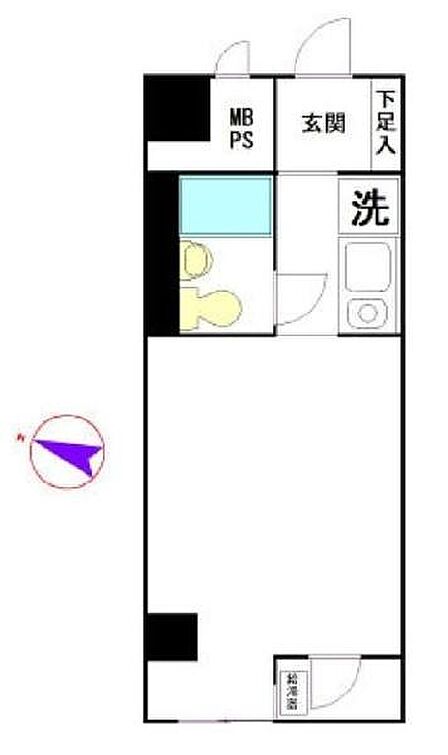 1R 間取り