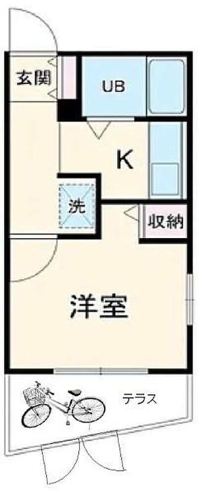 1K 間取り