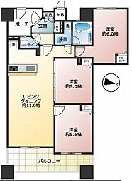 間取図画像 3LDK