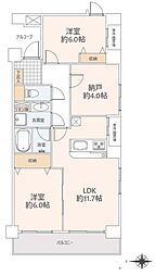 間取図画像 2SLDK
