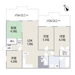 間取図画像 4LDK