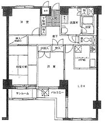 間取図画像 3LDK