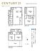 間取り：3階建て4ＬＤＫ新築住宅　車庫部分を除く住宅部分101.49平米