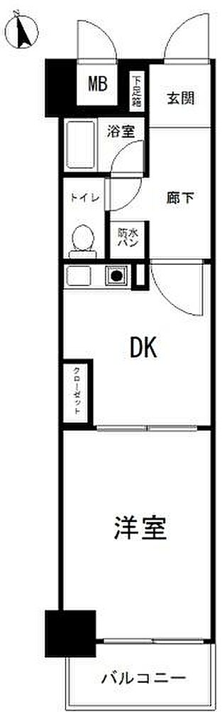 間取りです【エスリード四条河原町】担当:森田