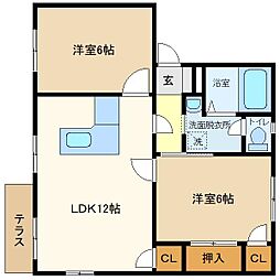 武里駅 6.2万円