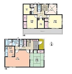 JR京浜東北・根岸線 山手駅 徒歩12分 3LDKの間取り