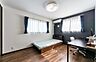 洋室：「Bed Room」落ち着いた色合い、シンプルなデザイン。洋室として大事なお部屋です。
