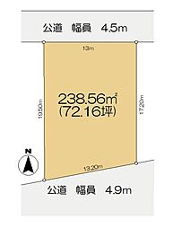 印旛郡酒々井町東酒々井2丁目　売地