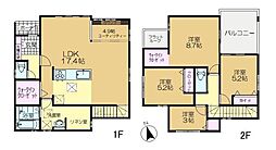 佐倉市臼井2期　新築戸建　全1棟　1号棟