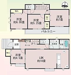 A号棟旭区新築戸建 2台駐車可 南面バルコニー