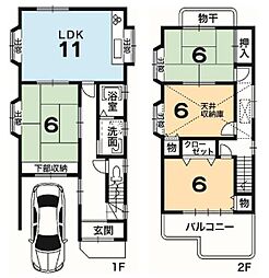 JR奈良線 新田駅 徒歩12分