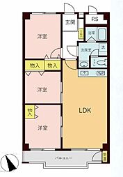 間取図画像 2SLDK