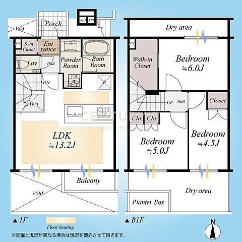 間取り トワイズ成城 1階/-