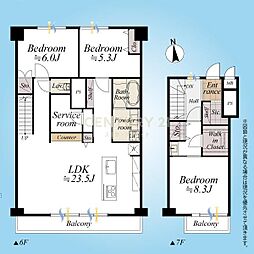 間取図画像 3SLDK