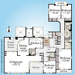 間取図画像 4LDK