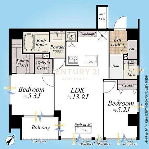 間取り アクシア代々木 6階/-