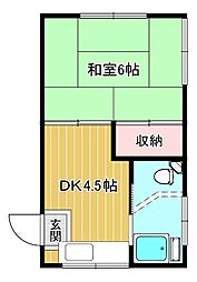 間取図画像 1DK