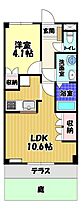 カルチェ・ラタン  ｜ 大阪府南河内郡河南町大字一須賀775-1（賃貸アパート1LDK・1階・36.00㎡） その2