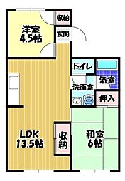 ガーデンハイツ置田 1階/-