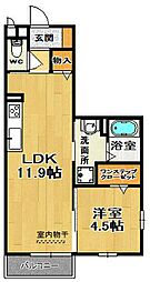 YU参番館 1階/-