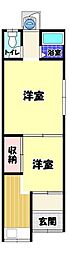富田林市本町アパート 1階/-
