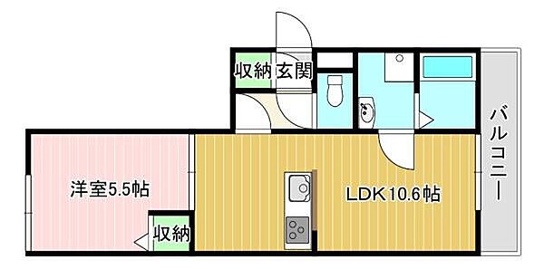 レガート2 103｜京都府向日市上植野町桑原(賃貸アパート1LDK・1階・37.81㎡)の写真 その2