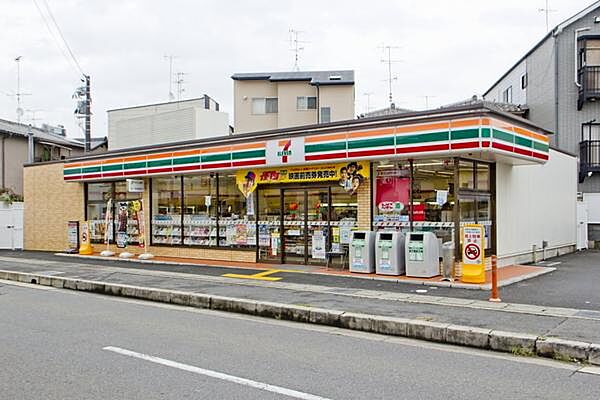 画像24:セブンイレブン京都牛ケ瀬店まで840m