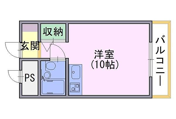 クオリエ桂川東 403｜京都府京都市南区久世中久世町４丁目(賃貸マンション1K・4階・25.27㎡)の写真 その2