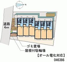 レオパレスダボス 204 ｜ 京都府京都市南区久世殿城町476-1（賃貸アパート1K・2階・22.35㎡） その12