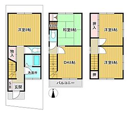 貸家　今里四丁目6-8