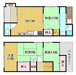 貸家　寺戸町二枚田13-113
