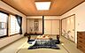 和室：《和室》　■本画像は家具や小物の配置をCGで作成しており、実際に現地に家具や小物は置かれておりません。また、価格に家具や小物は含まれておりません。
