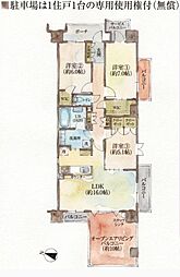 ルネサンス戸塚テラス 3LDKの間取図画像